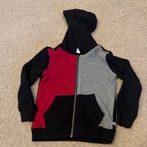 4T Boys Splendid Kids zippered Hoodie - Black, Red, Gray